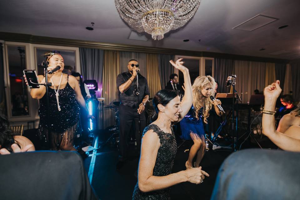 Band in Crystal Ballroom