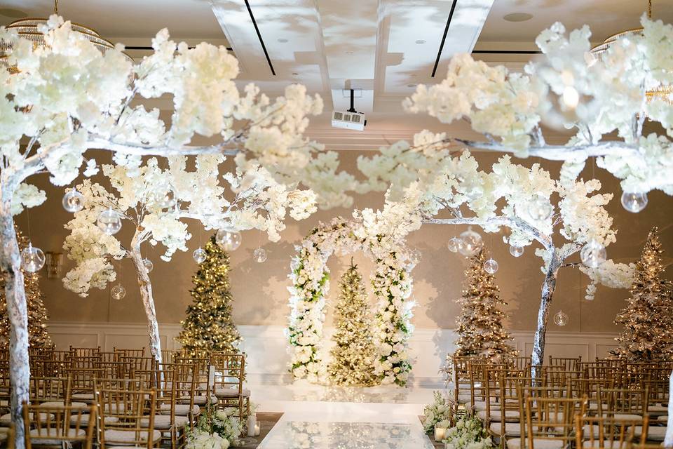 Christmas Wedding Ceremony