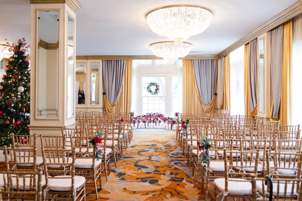 Ceremony in Crystal Ballroom