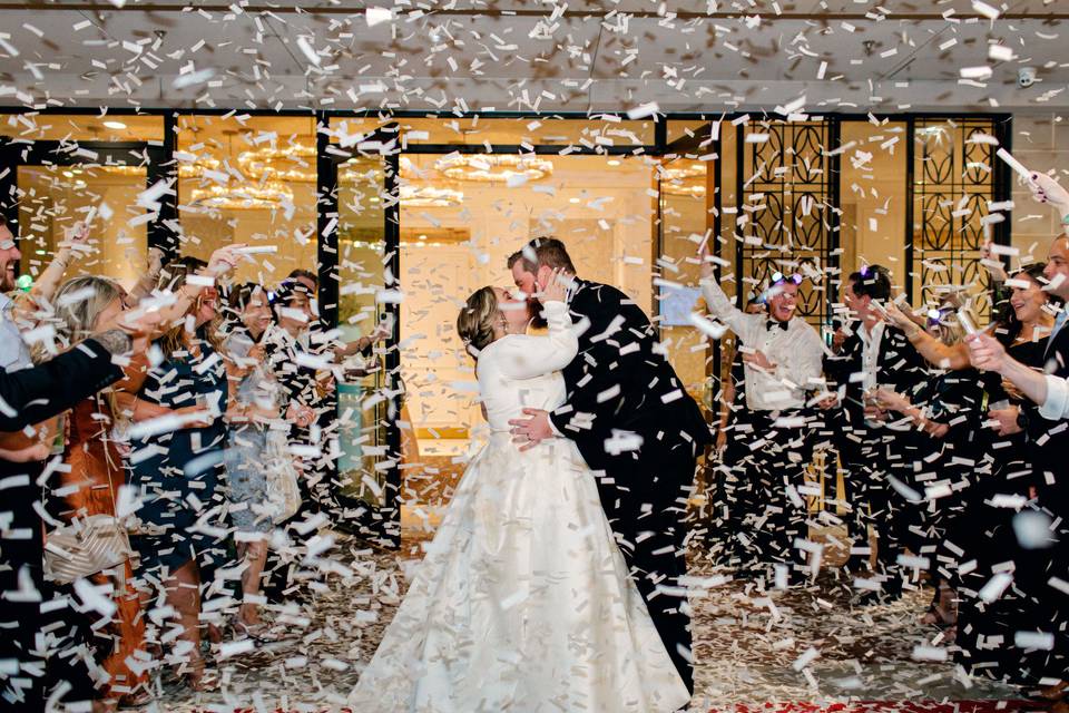 Bride and Groom Exit