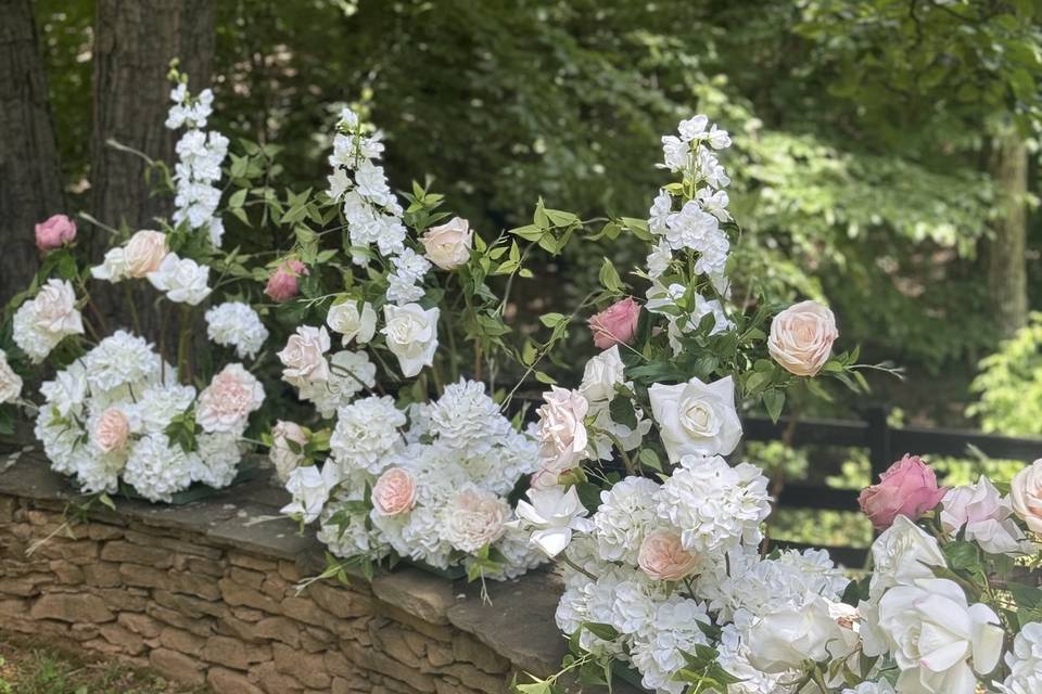 Dreamy Garden Aisle Flower