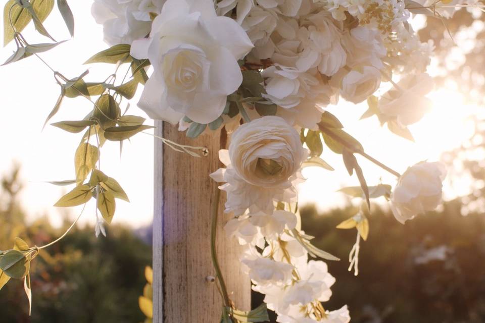 Whimsical Arch Adornments