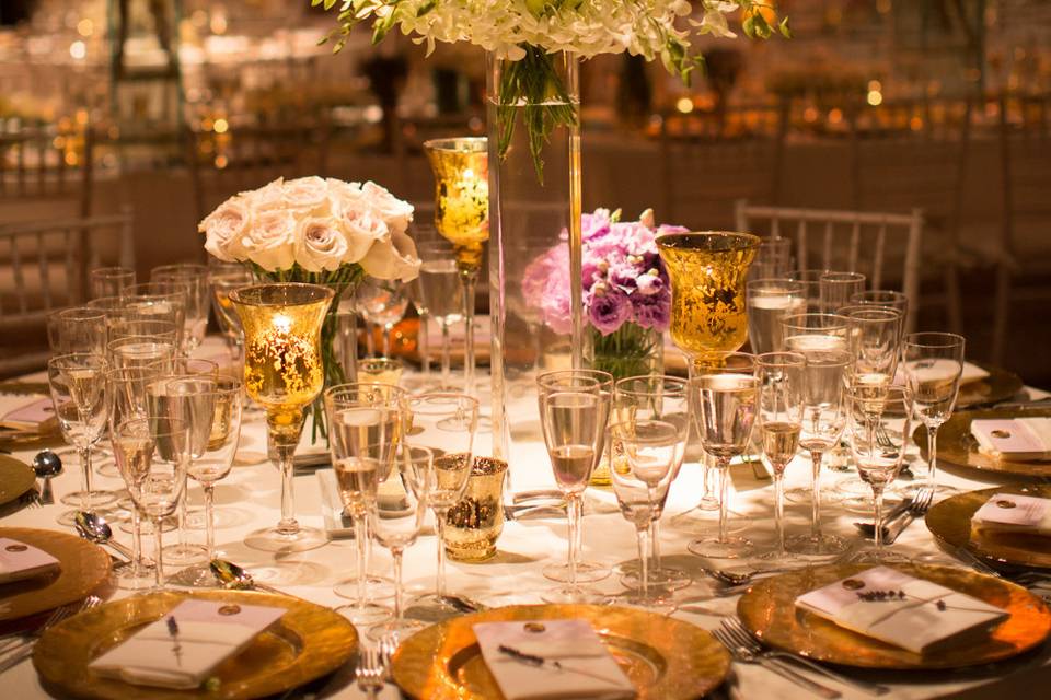 Wedding tablescape