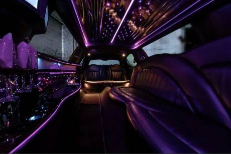 Interior 8-10 passenger limo