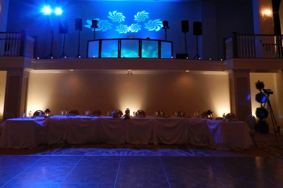 Ballroom area