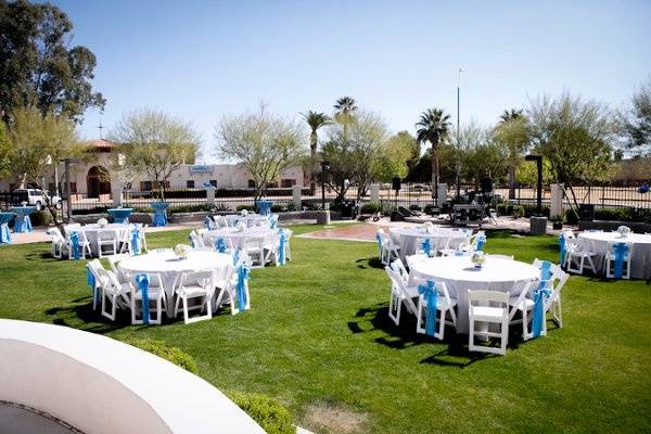 Outdoor Spring Reception