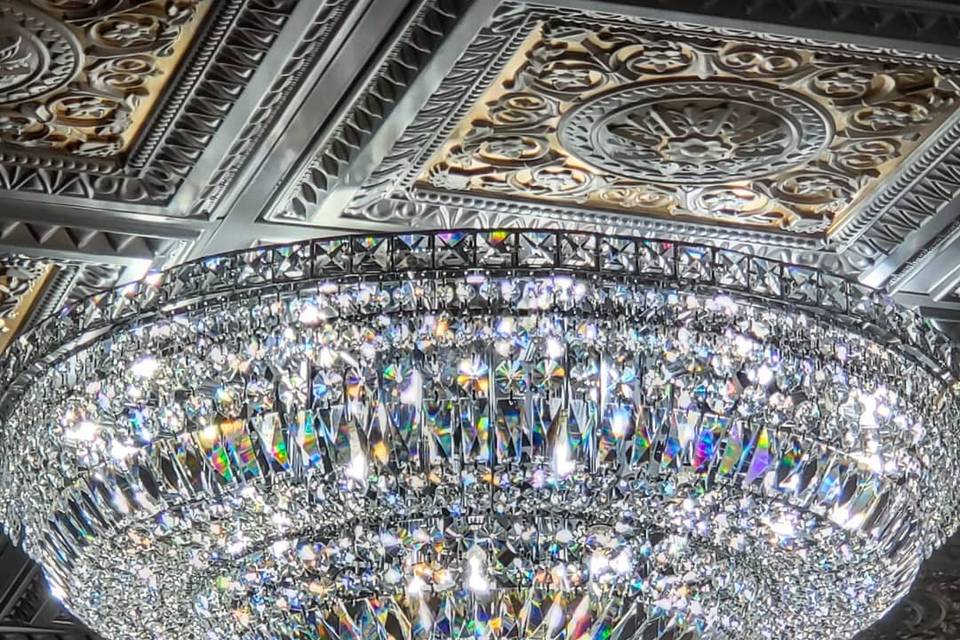 Swarovski chandeliers