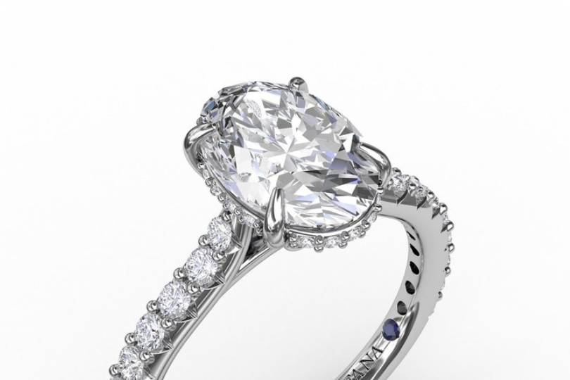 Fana - Oval Diamond Engagement
