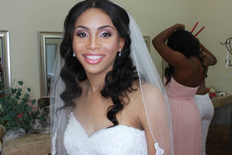 Bridal hair and makeup