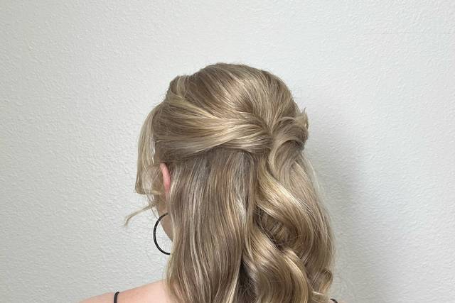 Bridal hairstyle tampa