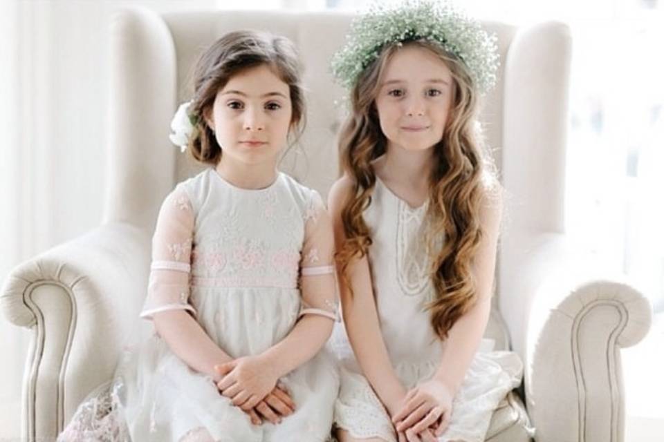 Flower girl hairstyle