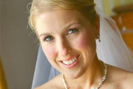 Bride in veil