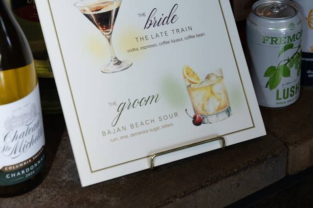 Bar Menu