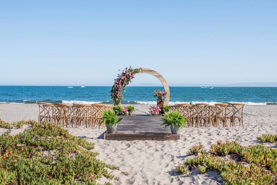 Beach wedding