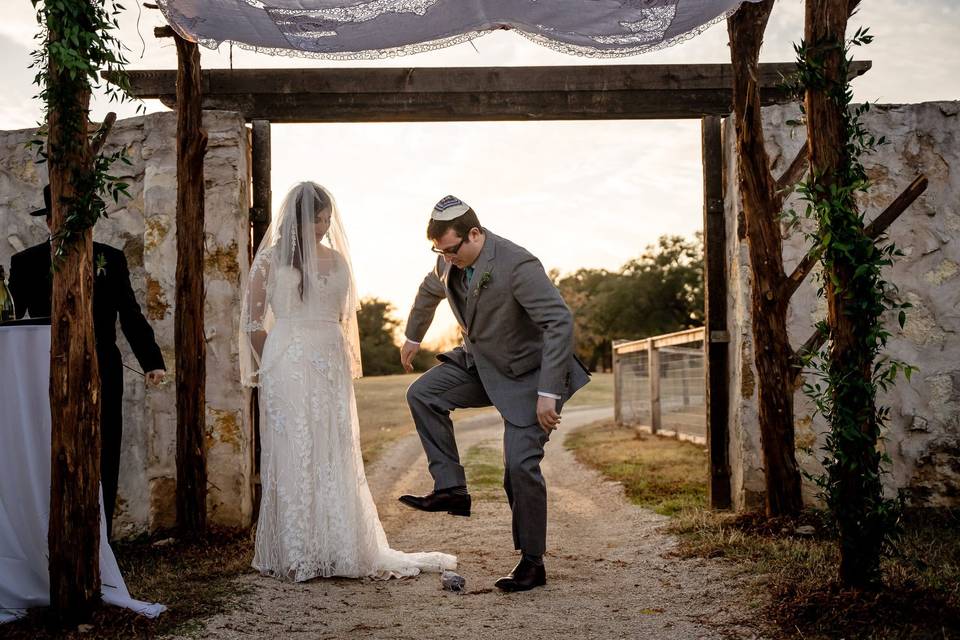 Ceremony at Gate