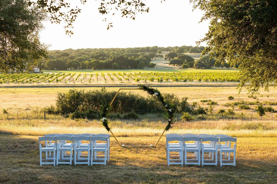 A wedding at Winemaker's Villa