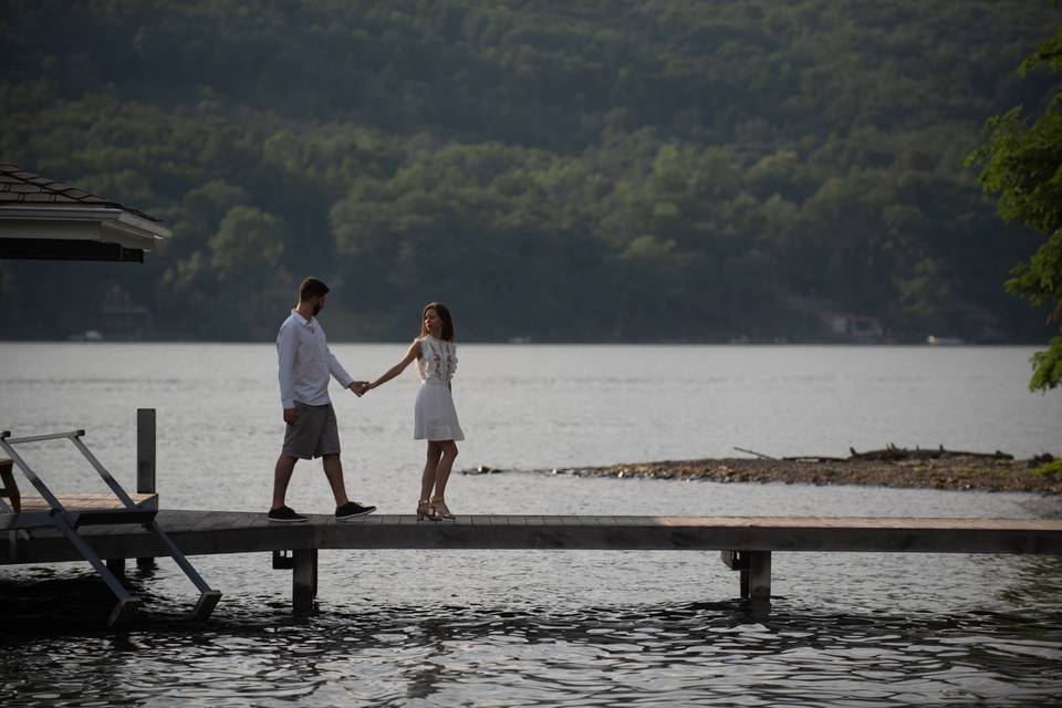 Engagement at Keuka