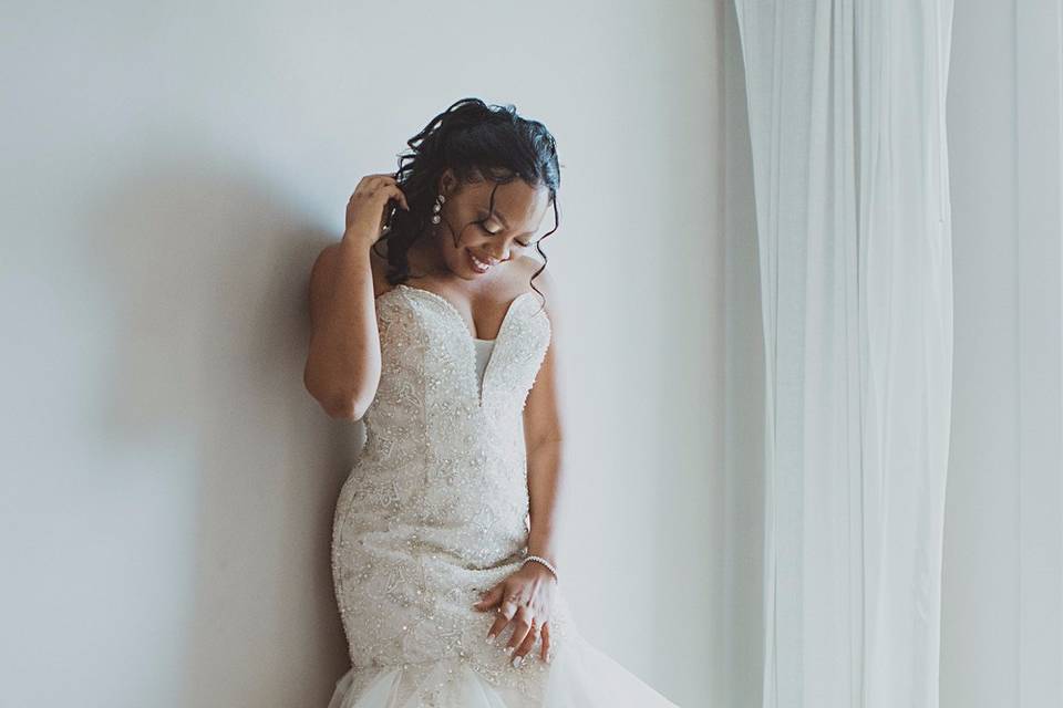 Embellished wedding gown - HRMarsan Photography