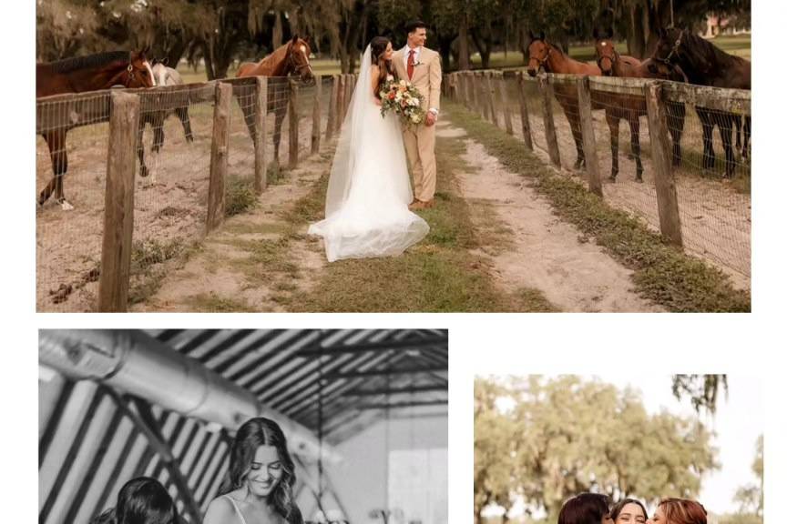 Florida Horse Farm Wedding