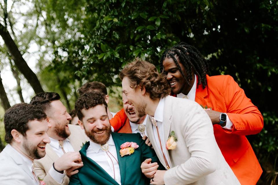 Groom| Bridesmaids