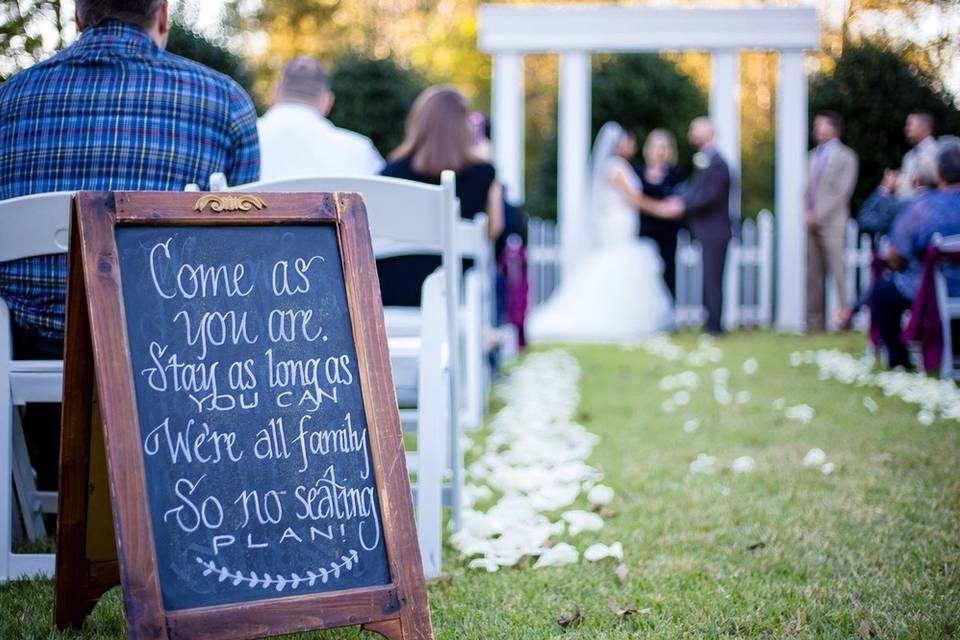 Indoor Ceremony