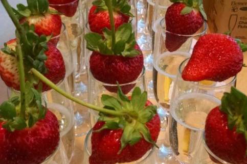 Champage Strawberries