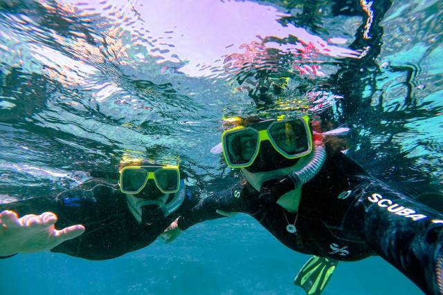 Turquoise waters travel