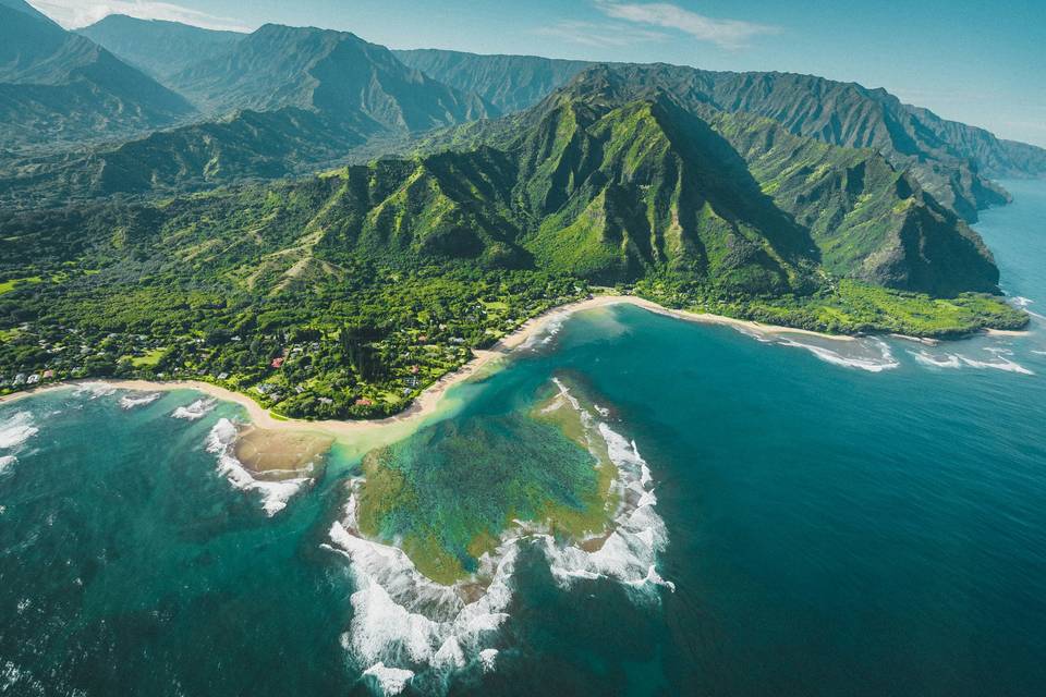 Turquoise waters travel