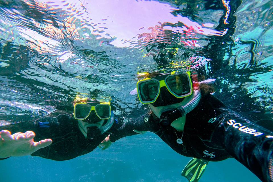 Turquoise waters travel