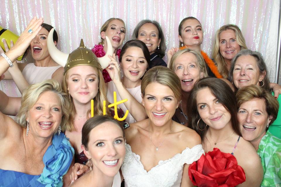 Bride’s entourage