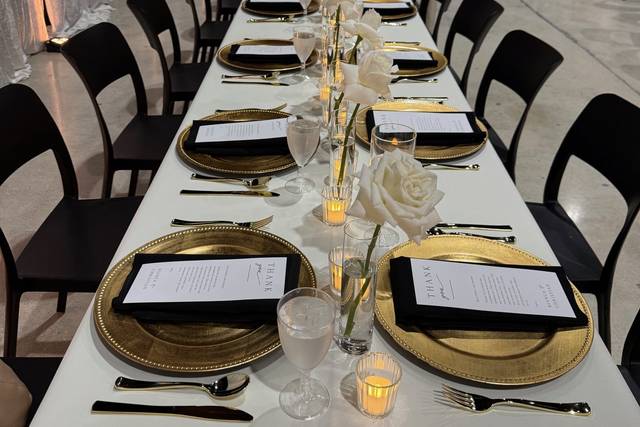 Black and White Wedding