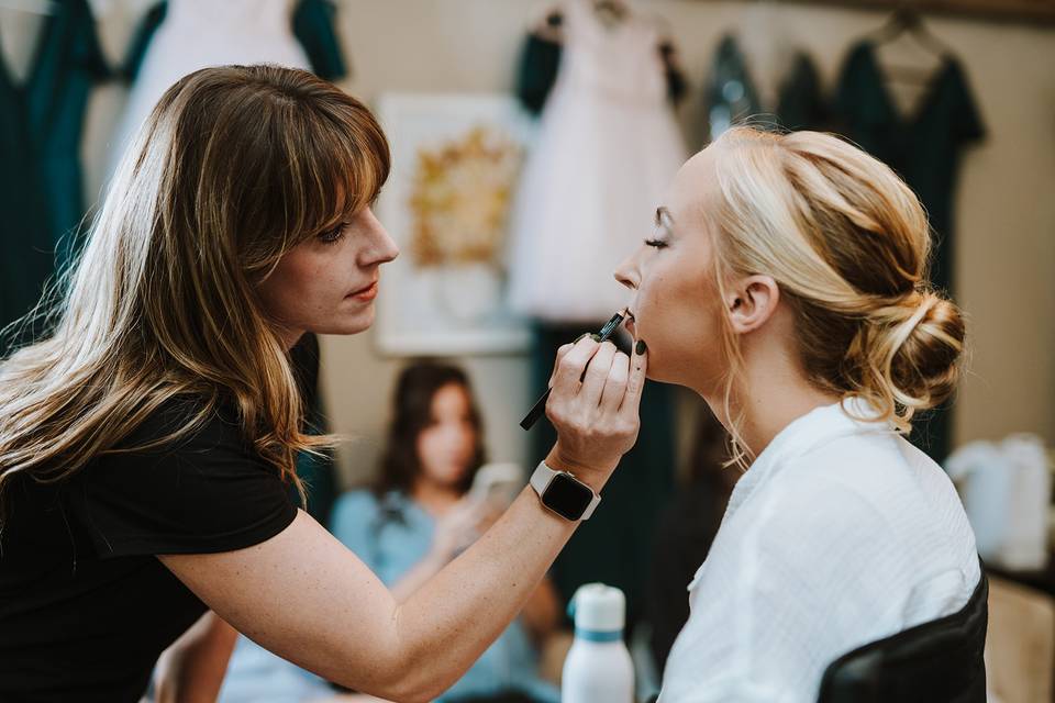Behind the scenes
