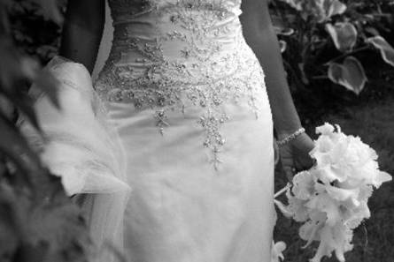 Bride's dress
