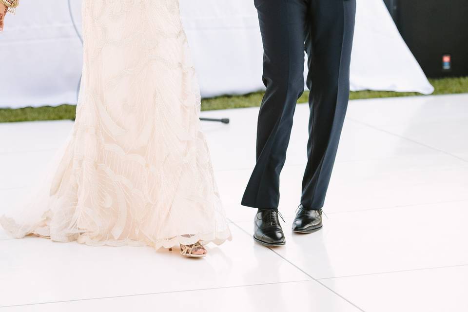 Dancefloor on upper Terrace