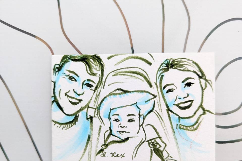 Family portrait in 24 minutes