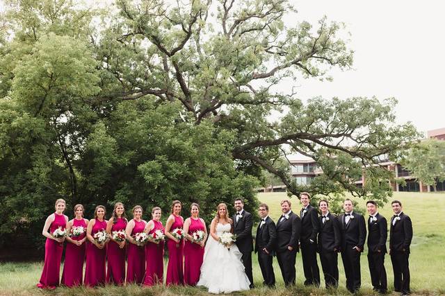 Wedding Party at Hyatt Lodge