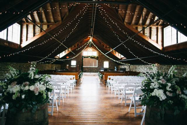 Wedding ceremony setting