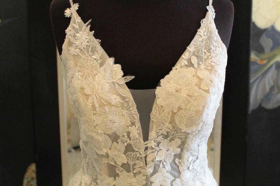 Detailed bodice