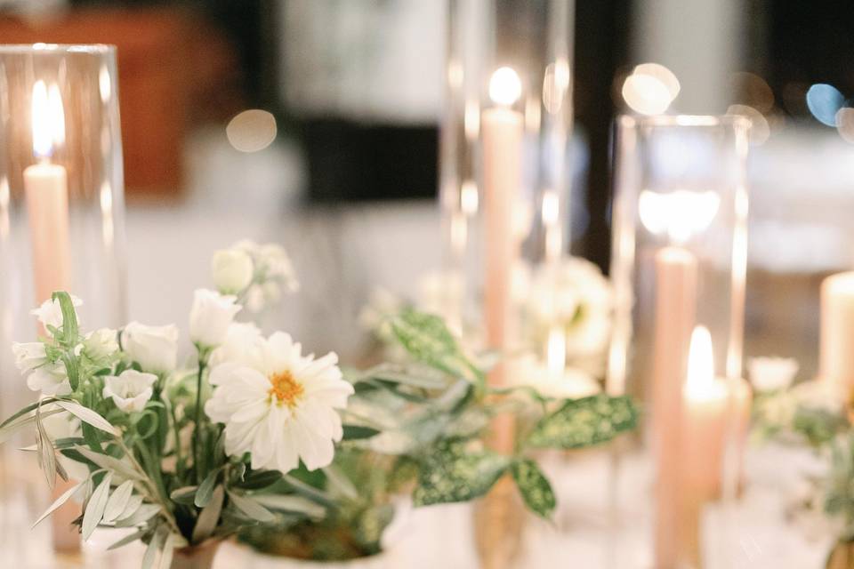 Morgan & Wes table setup