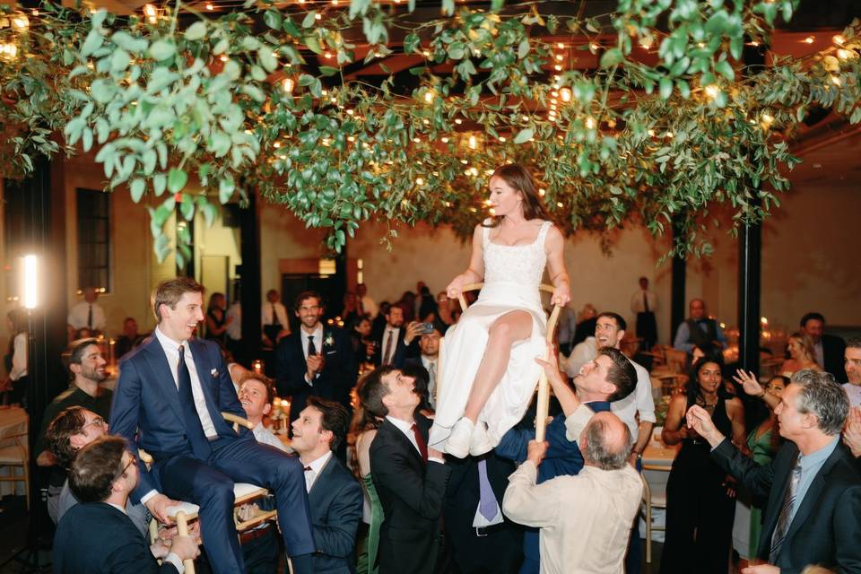 Morgan & Wes reception
