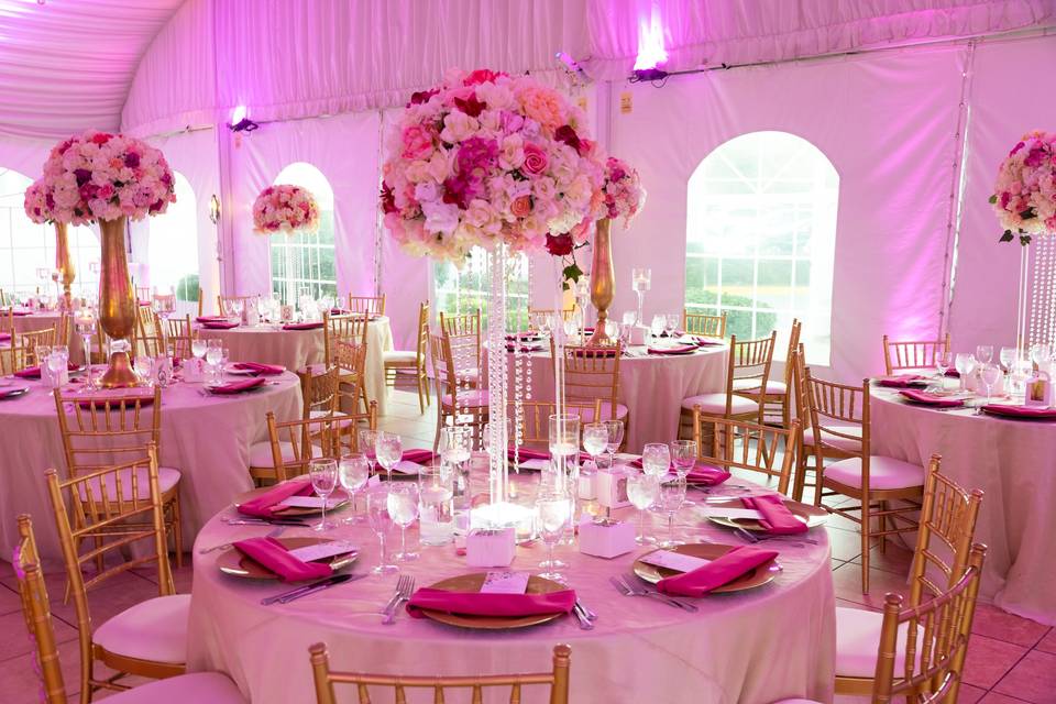Close-up Guest Table