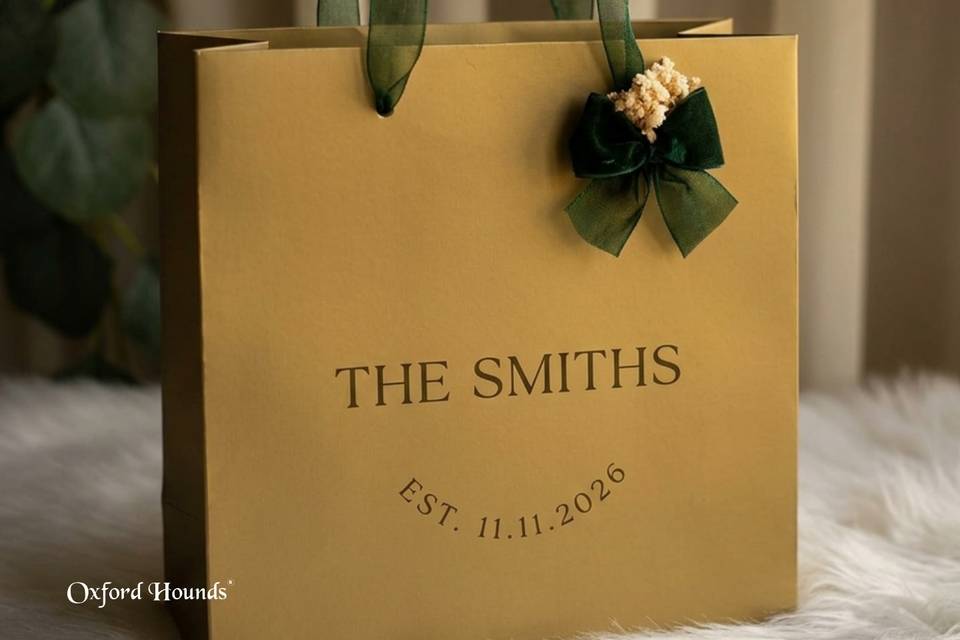 Custom Gold Bag