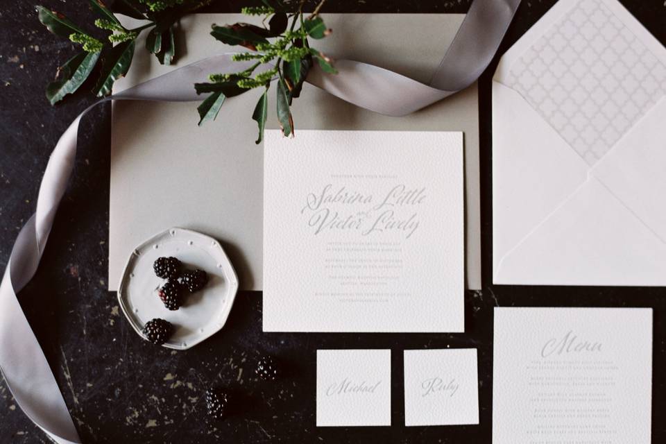 Wedding invitation