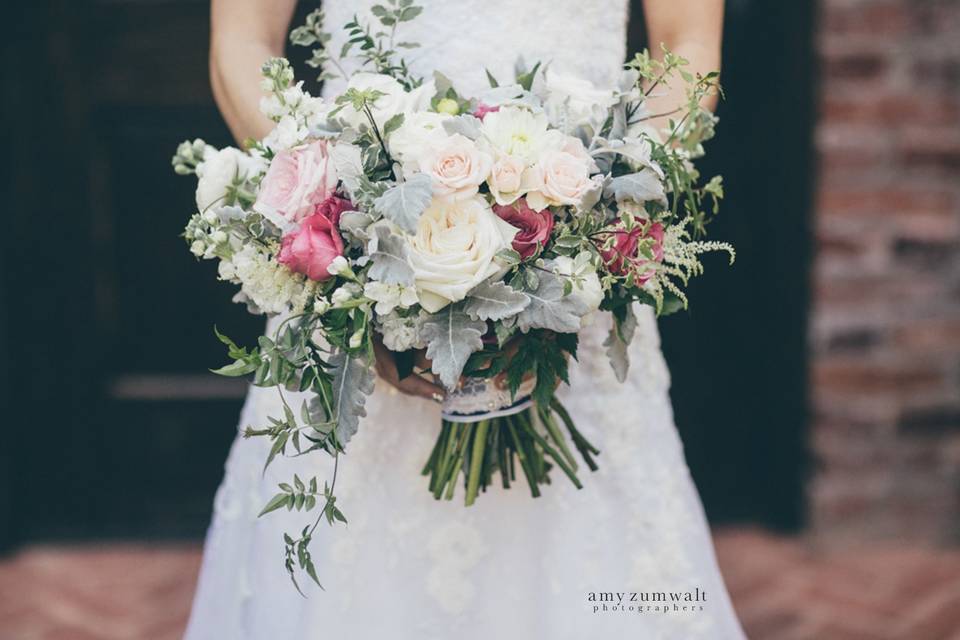 The bridal bouquet