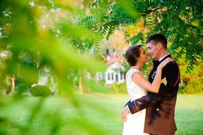 Creative couple's portrait