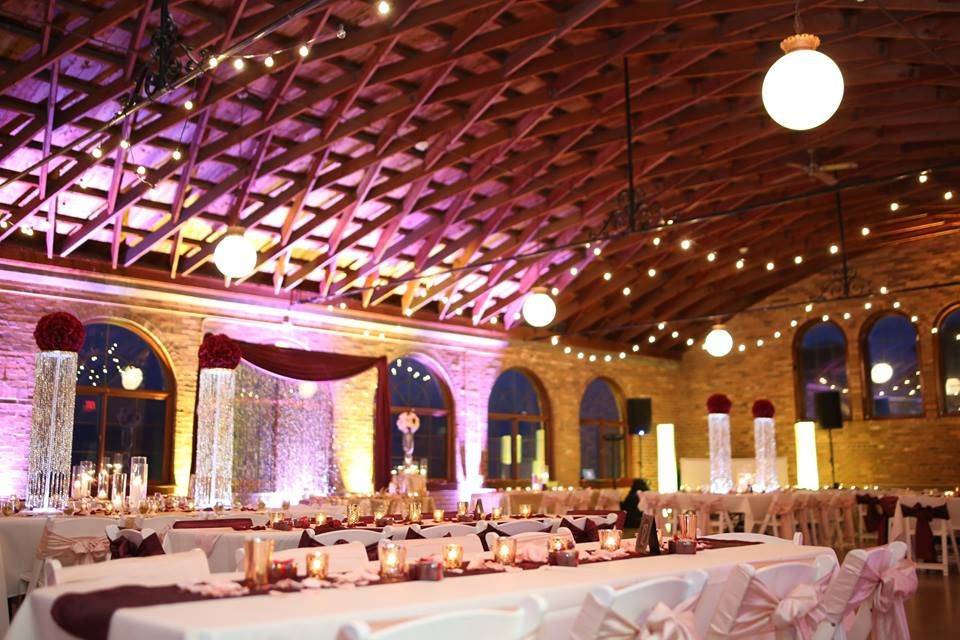 DJ Booth And Uplighting