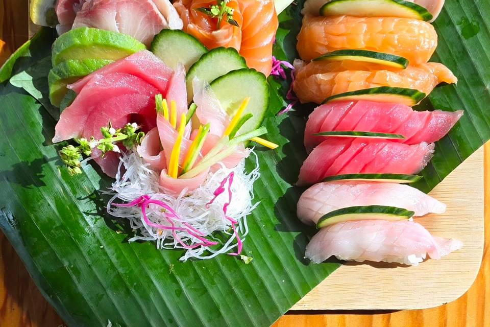 Caribe-Mae Sushi Platter