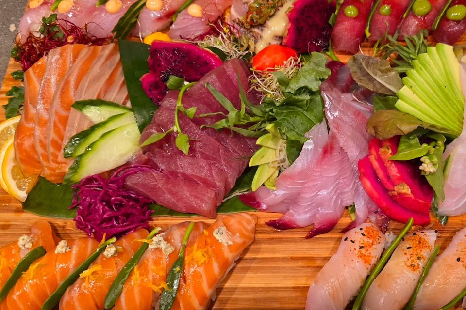 Caribe-Mae Sushi Platter
