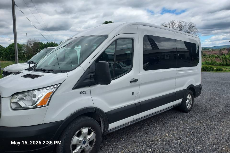 15 Passenger Vans Available