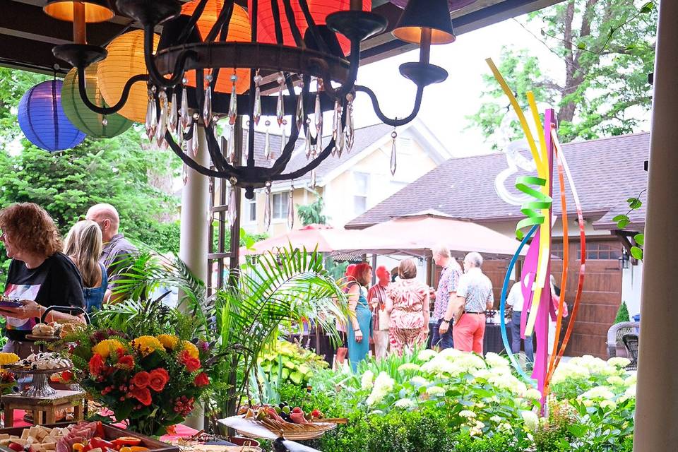 Garden party vibes